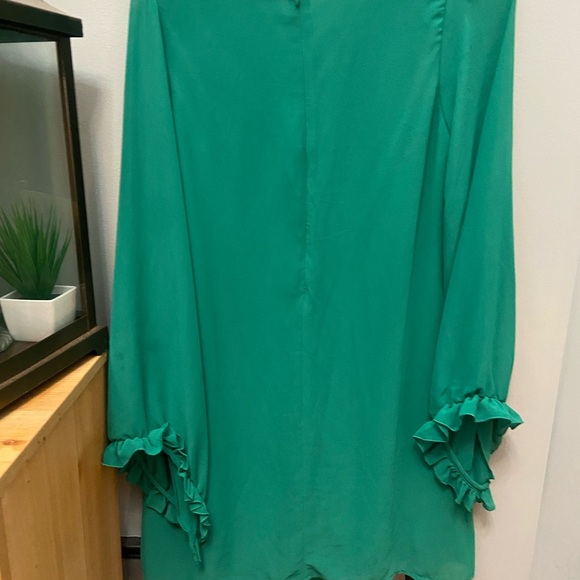 Forever 21 Womens green lined dress size small - Picture 5 of 7